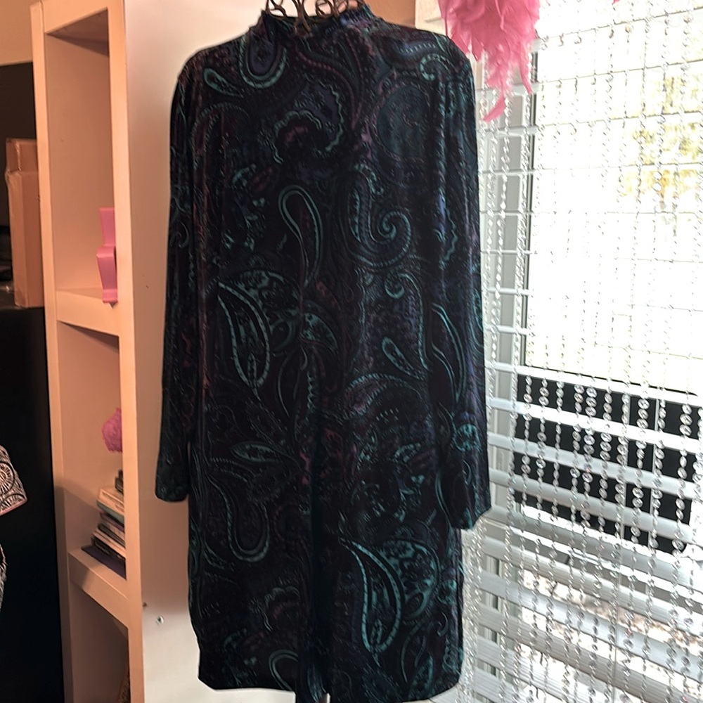 Velvet holiday dress  Size 16.